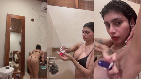 Mia Khalifa Shaves Armpits – Intimate Grooming