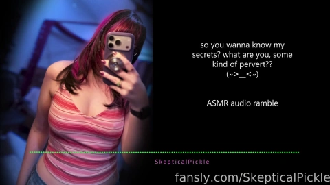 ASMR Spicy Talk & Lore with SkepticalPickle