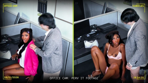 Boss Fucks Nerd: Power Play & Job Threat