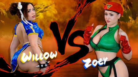 Willow Ryder vs Zoey Uso Fight Parody