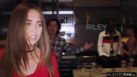 Riley Reid BBC Gangbang Afterparty Fun